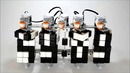 Оригинальные часы из Lego