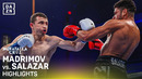 Israil Madrimov vs. Luis David Salazar | Official Fight Highlights
