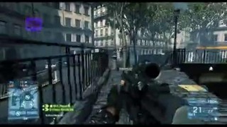 Battlefield 3 Геймплей на карте «Paris»