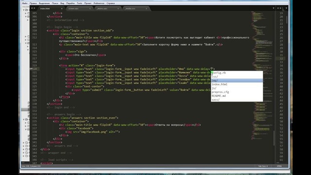 Анимация элементов – Animate.css и WoW.js