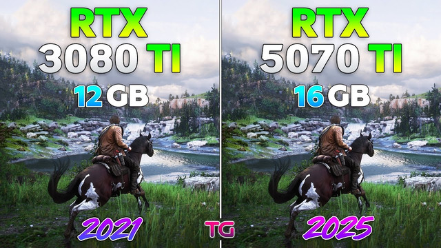 RTX 3080 Ti vs RTX 5070 Ti – Test in 10 Games