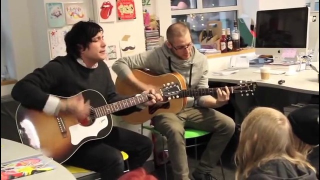 Frank Iero Acoustic Set In The Kerrang! Office