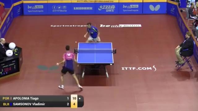 German Open 2016 Highlights- APOLONIA Tiago vs SAMSONOV Vladimir (R32)