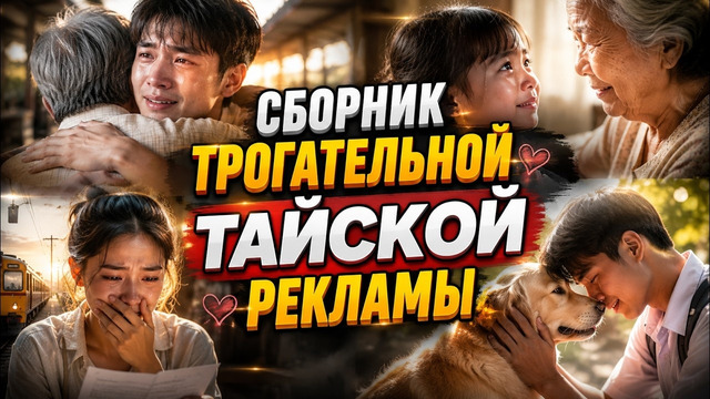 Тайская реклама до слёз | Сборник самых трогательных роликов