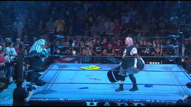TNA Impact Hardcore Justice Tommy Dreamer vs Raven (Referee Mick Foley)