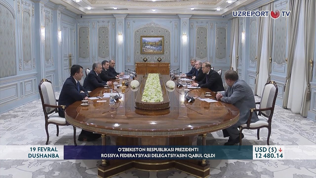 O‘zbekiston Respublikasi Prezidenti Rossiya Federatsiyasi delegatsiyasini qabul qildi