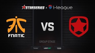 StarSeries i-League Season 4 Finals – Fnatic vs Gambit (Game 2, Groupstage)