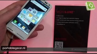MWC 2012: Motorola Motoluxe