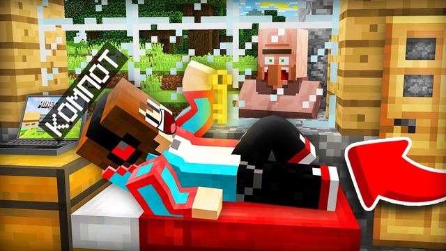 ПОЧЕМУ Я ПОСЕЛИЛСЯ В ДОМЕ СВОЕГО СОСЕДА В МАЙНКРАФТ | Компот Minecraft