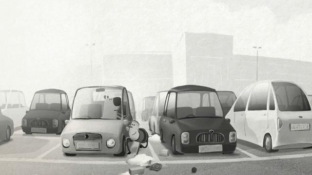 Парковка – анимационный ролик от Bird Box