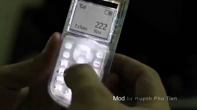 Nokia 1202 with Touch Screen Led light mp3 Music Modding – Made in VietNam