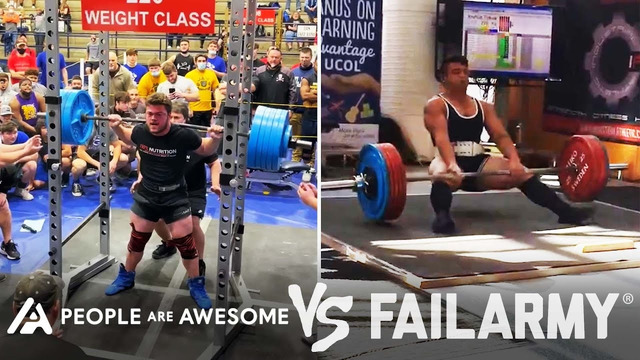 Maximum Weightlifting Wins Vs. Fails & More | People Are Awesome Vs. FailArmy
