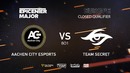 EPICENTER Major 2019 – Aachen City vs Team Secret (EU Closed Quals, bo1)