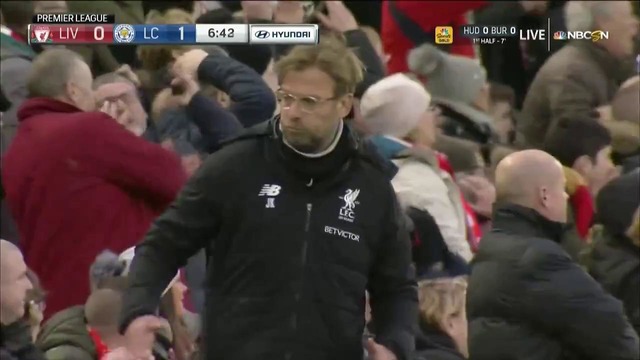 Liverpool v Leicester EPL 30/12/2017