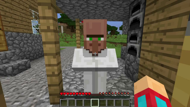 ЭТОТ ЖИТЕЛЬ ПРИТВОРЯЕТСЯ КОРОЛЁМ ДЕРЕВНИ В МАЙНКРАФТ | Компот Minecraft