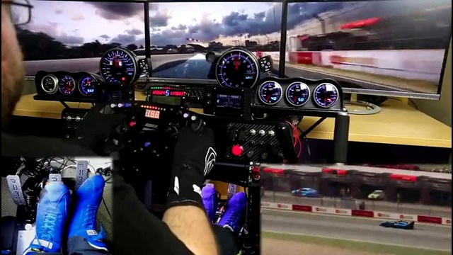Grid Autosport #3 Formula C with TrackIR and pedal cam
