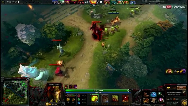 Колючий хитрый еж bristleback ¦ монтаж дота 2