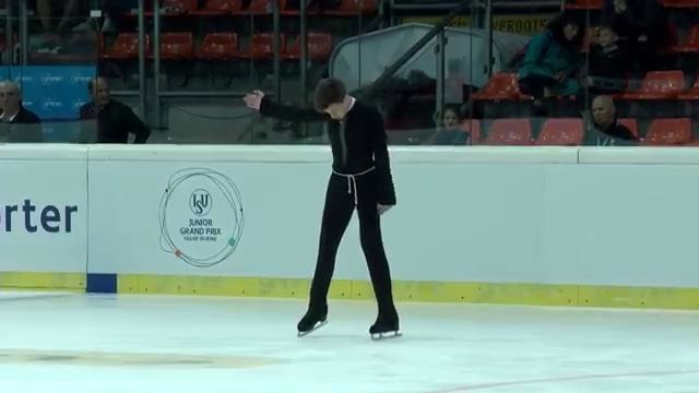 2015 ISU Jr. Grand Prix – Linz Men Free Skate Dmitri ALIEV RUS