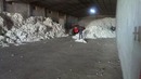 Складирование хлопка сырца