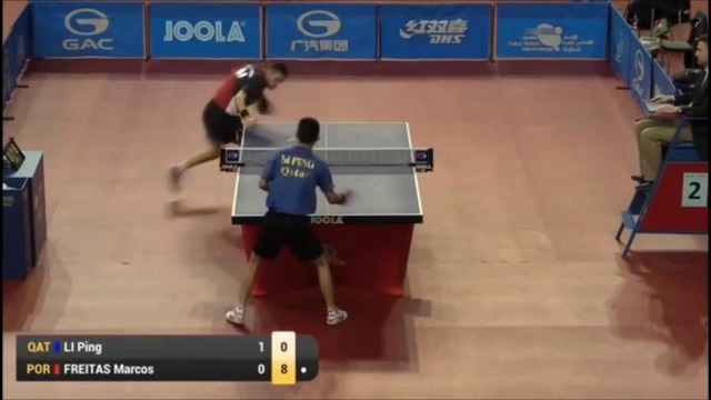 Qatar Open 2015 Highlights- LI Ping vs FREITAS Marcos (Round Of 16)