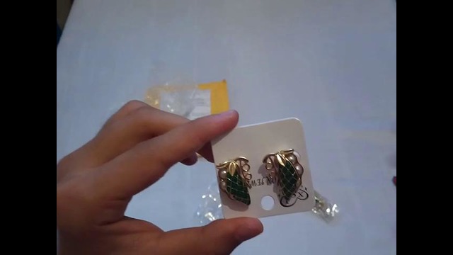 Распаковка посылки с Aliexpress: Ювелирные изделия