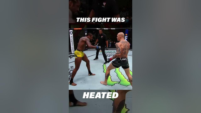 This UFC Fight Got HEATED