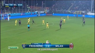 Фрозиноне 2:4 Милан | Итальянская Серия А 2015/16 | 17-й тур | Обзор матча