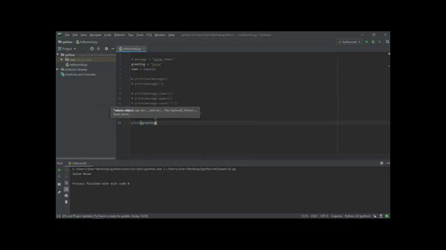 Python 3-dars