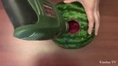 Смузи в арбузе