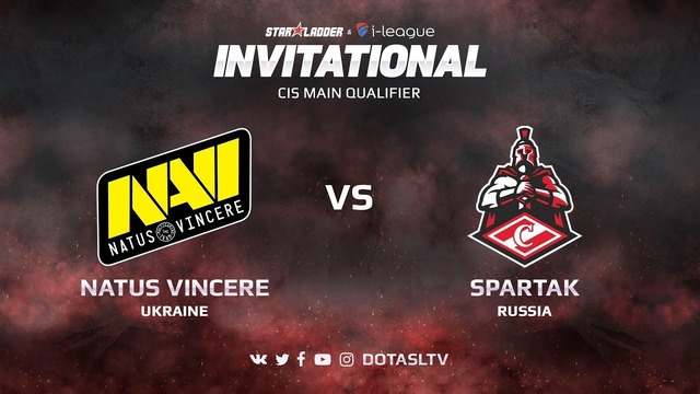 DOTA2: Na’Vi vs Spartak (Game 1) CIS квалификация SL i-League Invitational S3