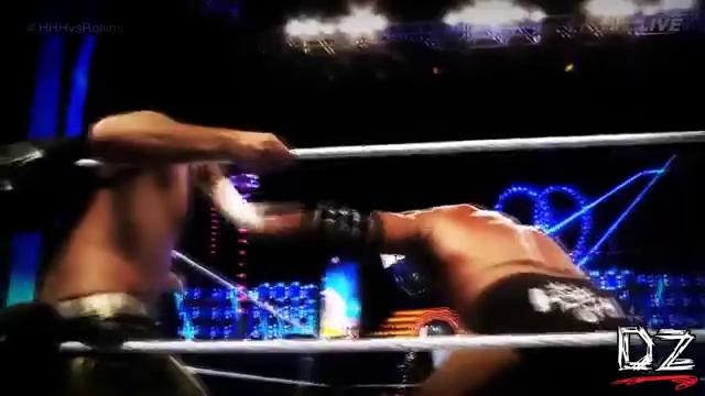 Seth Rollins vs. Triple H Non-Sanctioned Match Highlights HD (1)
