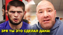 НУРМАГОМЕДОВ ПЕРЕНЕСЕН! Мощное заявление Хабибу / Дана Уайт прячет Конора от Хабиба