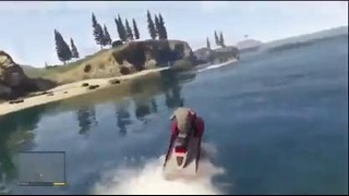 GTA 5 Геймплей – Вождение гидроцикла – (10)