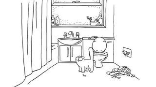 Hot water – simons cat