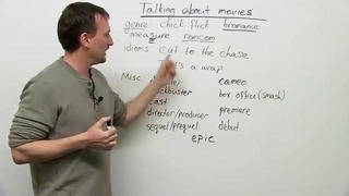Vocabulary – Talking about MOVIES in English