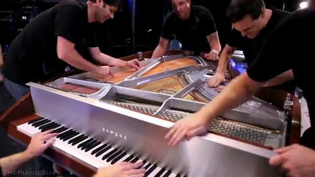 The Piano Guys – 5 человек на 1м пианино! – What Makes You Beautiful