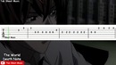 Death Note OP 1 – The World Guitar Tutorial HD