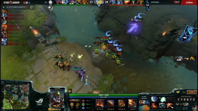 DOTA2: StarSeries S12: IG vs Newbee (Game 1, China PlayOff) HQ