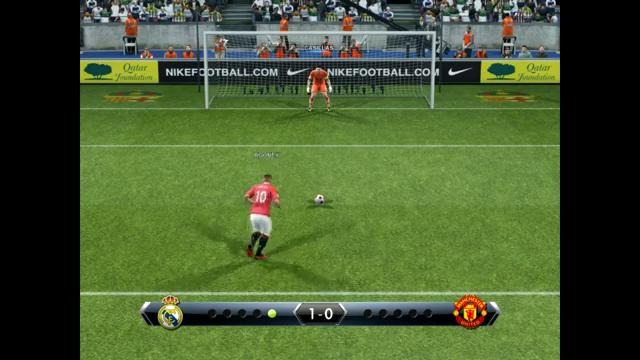 Real Madrid vs Manchester United – Penalty