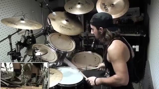 Dragonforce – Through the Fire and Flames (Drum Playthrough by Gee Anzalone)