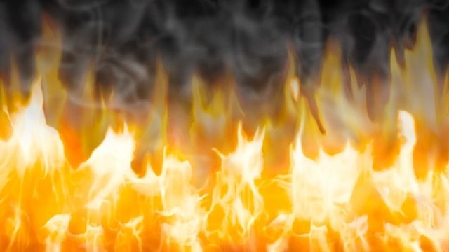 Создание дыма и огня в Blender