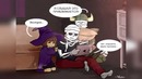 Undertale Сomics – Horror game [Rus Dub]