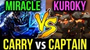 Dota 2 Miracle- vs Kuroky Carry vs Captain Epic War