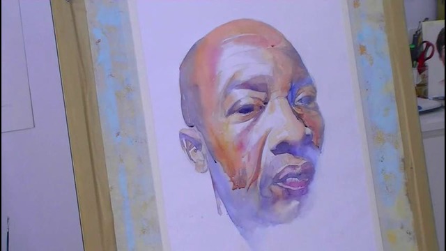 Como pintar un retrato a la acuarela. – How to paint a watercolor portrait