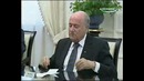Президент ФИФА Йозеф Блатер приехал В Ташкент