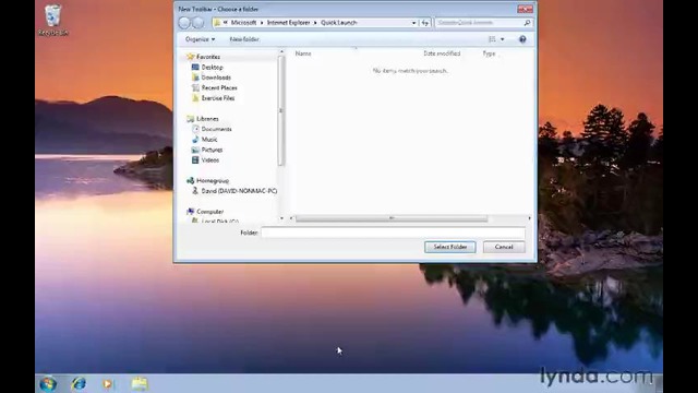 Windows 7.Tips and Tricks 06. Resurrecting the Quick Launch bar