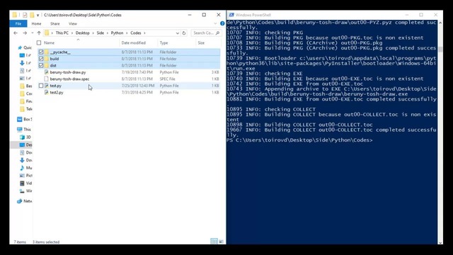 17. Python –.py dan.exe ga