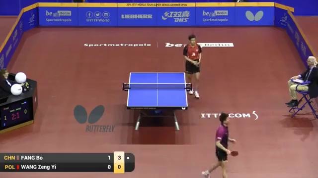 German Open 2016 Highlights- FANG Bo vs WANG Zengyi (R16)
