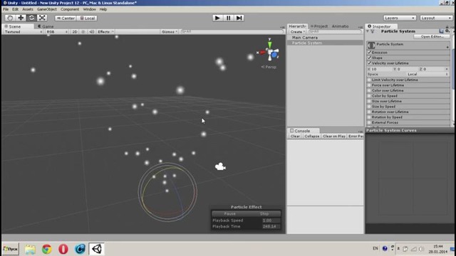 Как создать игру на Unity. Урок 4. Создание спецэффектов – ИгроделМастер