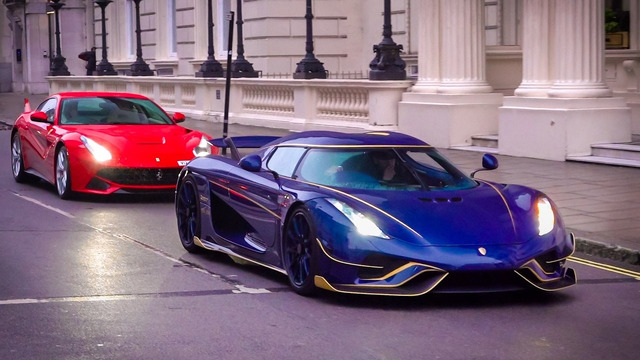 Supercars Meet in Central London March 2026